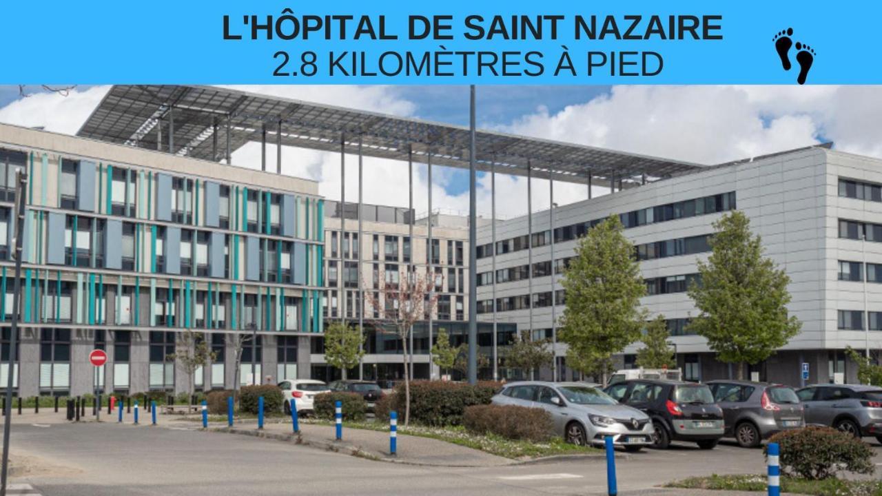 Saint Nazaire - Le Sembat - Proche Mer - Wifi Fibre Luaran gambar